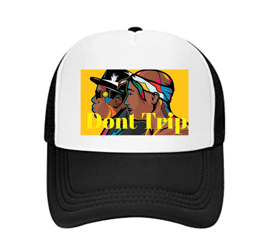 Black "Dont Trip" Truckerz Hat